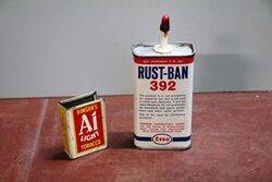 Esso Rust-Ban 392 4oz Handy Oil Oiler.