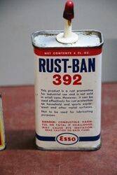 Esso RustBan 392 4oz Handy Oil Oiler