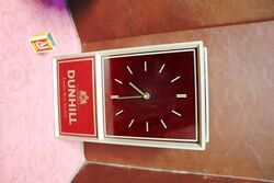 Genuine Dunhill Cigarettes Milk Bar Advertising Wall Clock.