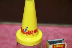 Genuine FireZone Additive Bottle and Plastic Top