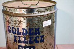 Golden Fleece Duo 3040 Motor Oil Drum