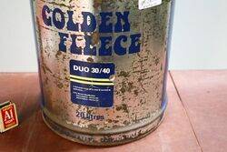 Golden Fleece Duo 3040 Motor Oil Drum