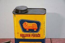 Golden Fleece Duo M568 D 1quart Oil Tin