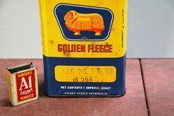 Golden Fleece Duo M568 D 1quart Oil Tin