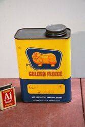 Golden Fleece Duo M568 D 1quart Oil Tin