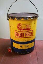 Golden Fleece Ram on Bone 45 lb Grease Drum