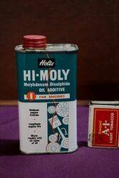 Holts Hi-Moly Oil Additive 10ozs Tin.