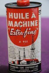 Huile A Machine Extra Time Oil Tin  