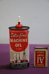 Huile A Machine Extra Time Oil Tin  