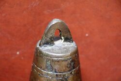 Large Antique Bronze Cow Bell