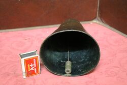 Large Antique Bronze Cow Bell