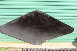 Large Early Goodyear Lozenge Shape Enamel Sign  