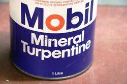 Mobil Mineral Turpentine 1 litre Can