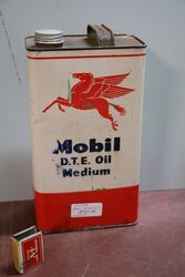 Mobil Pegasus DTE Medium Oil 1 gal Tin