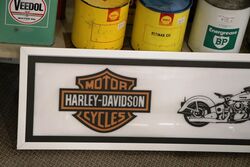 Modern Harley Light Box 