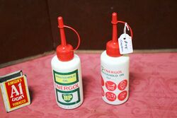 New-Old Stock BP Energol Household Oil Plastic Oiler.