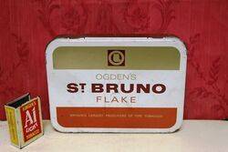 One Pound Ogden's St Bruno Flake Tin.