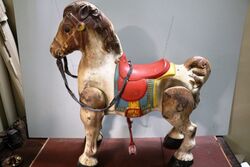 Original MOBO Bronco Childs Mechanical Metal Horse. #