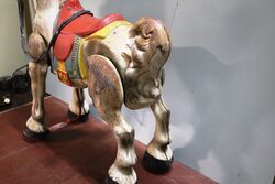 Original MOBO Bronco Childs Mechanical Metal Horse 