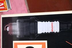 Original Vintage Black Champion Spark Plug