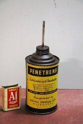 Penetrene Melbourne  Carlton  Lubricant Can