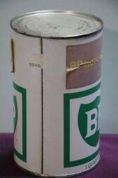 Quart BP Motor Oil Tin 