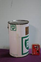 Quart BP Motor Oil Tin 