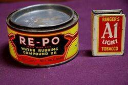 RE-PO Water Rubbing Compound 2 R Tin.