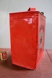 Rare Scottish ShellMex 2gal Runningboard Petrol Can 