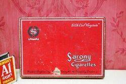 Sarony Cigarettes Silk Cut Virginia Tin