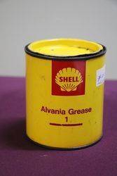 Shell Alvania 1 lb Grease Tin