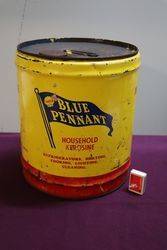 Shell Blue Pennant Household Kerosine Four Gallon Can