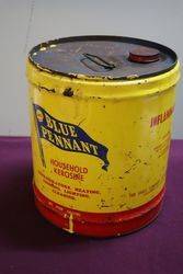 Shell Blue Pennant Household Kerosine Four Gallon Can