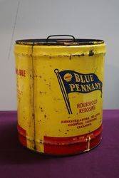 Shell Blue Pennant Household Kerosine Four Gallon Can