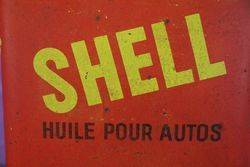 Shell Huile Pour Autos Oil Tin