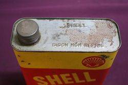 Shell Huile Pour Autos Oil Tin