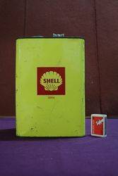 Shell One Gallon Oil Tin