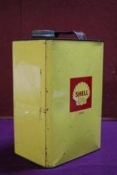 Shell One Gallon Oil Tin