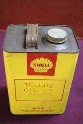 Shell One Gallon Oil Tin