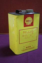 Shell One Gallon Oil Tin