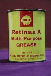 Shell One lb MultiPurpose Grease Tin