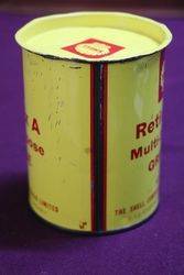 Shell One lb MultiPurpose Grease Tin