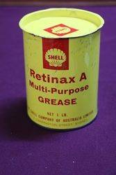 Shell One lb MultiPurpose Grease Tin