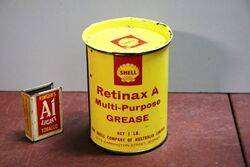 Shell Retinax A 1lb Grease Tin