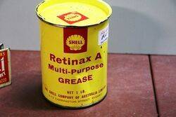 Shell Retinax A 1lb Grease Tin