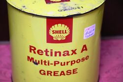 Shell Retinax MultiPurpose 5 lb Grease Tin