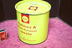 Shell Retinax MultiPurpose 5 lb Grease Tin