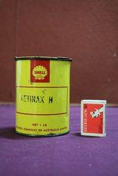 Shell Retinax One lb Grease Tin