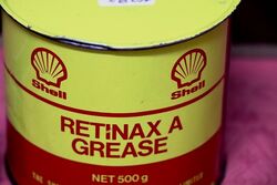 Shell Retinax  A  Grease Net 500g Tin