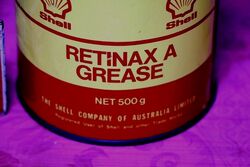 Shell Retinax  A  Grease Net 500g Tin